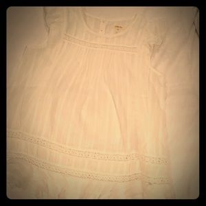 Matilda Jane White Morning Dew Top {Small}